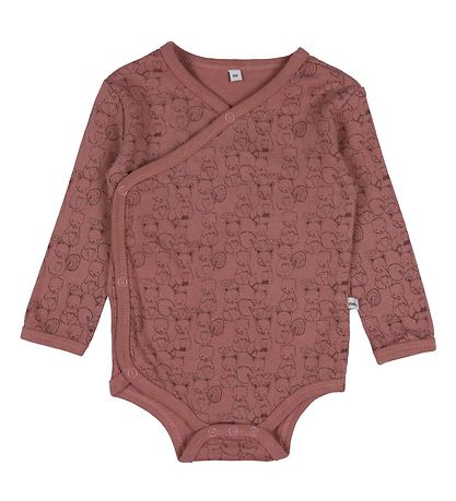 Enrouler Bodies m/l Pippi Baby - 4 Pack - Burlwood