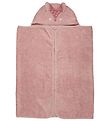 Pippi Baby towel - 70x120 cm - Misty Rose w. Fox