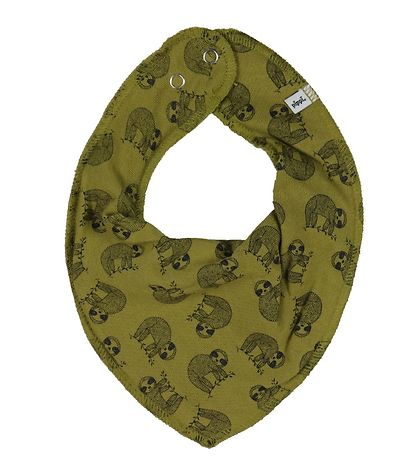 Pippi Baby Teething Bib - 3-Pack - Green Moss