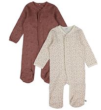 Pippi Baby Nightsuits - 2-Pack - Burlwood