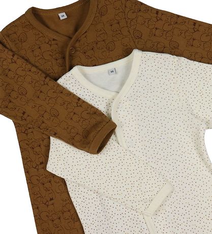 Pippi Baby Náttföt M/f - 2 Pakki - Glitrandi