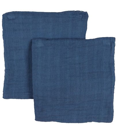 Pippi Baby Muslin Cloths - Organic - 8-Pack - 65x65 cm - Gray Mi