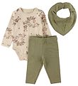 Fixoni Geschenkset - Leggings/Babylätzchen/Body l/ä - Sheer Blis