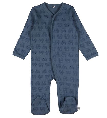 Pippi Baby Nightsuits M/f - Nightsuit - 2-Pack - Blue Mirage