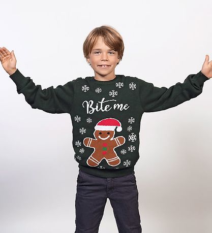 Blouse Jule-Sweaters - Mords-moi - Vert Foncé