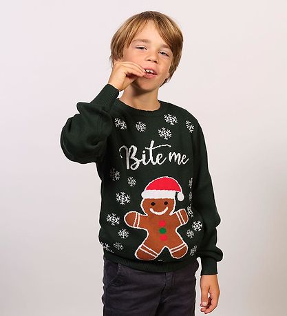 Blouse Jule-Sweaters - Mords-moi - Vert Foncé