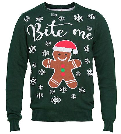 Blouse Jule-Sweaters - Mords-moi - Vert Foncé