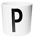 Design Letters Kopp - Økozen - Hvit m. P