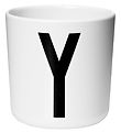 Design Letters Becher - Ecozen - Weiß m. Y