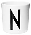 Design Letters Cup - Ecozen - White w. N