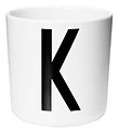 Design Letters Becher - Ecozen - Weiß m. K