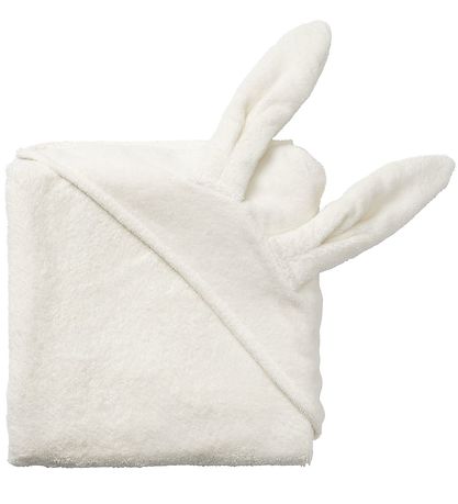 Elodie Details Baby towel - 80x80 cm - Vanilla White Bunny