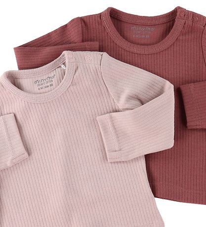 Minymo Pullover - 2er-Pack - Violet Ice