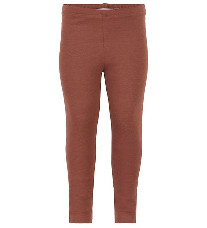 Minymo Leggings - 2-pack - Gjennomsiktig Bliss/Brun