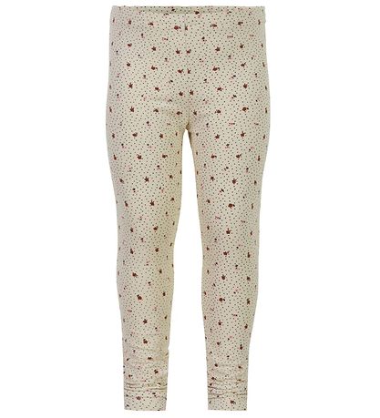 Minymo Leggings - 2-pack - Gjennomsiktig Bliss/Brun