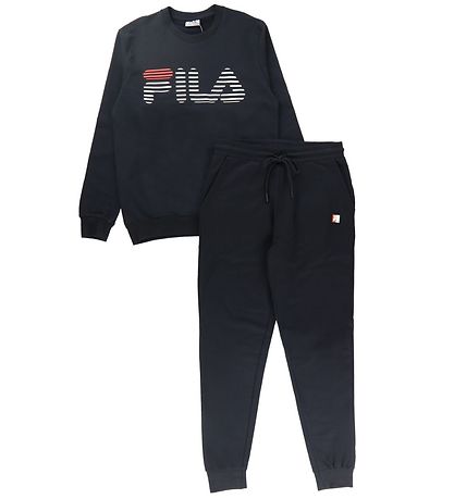 Fila Pyjama Set - Black
