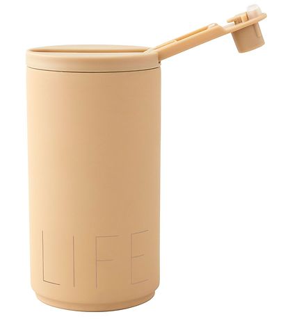 Design Letters Thermobecher - Travel - 350 ml - Beige