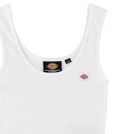 Dickies Top - Mapleton Waistcoat - White