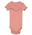 Wheat Bodysuit s/s - Rib - Cameo Brown