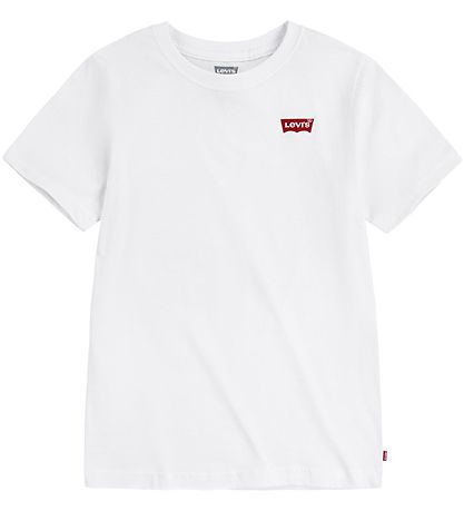 Levis Stuttermabolur - Batwing - Hvítur