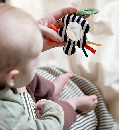 Sebra Activity Rattle - Mini - Black/White Contrasts