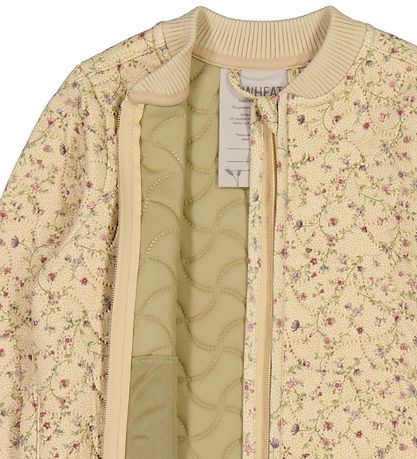 Wheat Thermo Jacket - Loui - Flower Vine