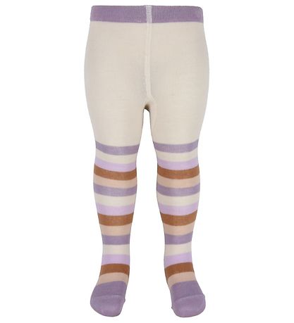 Hust and Claire Tights - Frankie - Lavender w. Stripes