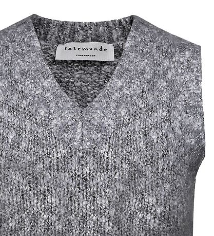 Rosemunde Waistcoat - Alpaca/Wool - Eiffel Tower Melange