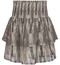 Petit by Sofie Schnoor Skirt - Black Off White w. Stripes