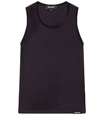 DKNY Tanktop - Rib - Summer - Sort m. Print