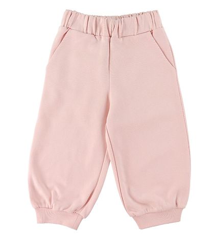 Fendi Joggingbuxur - Bleikt M. Texti