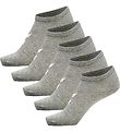 Hummel Ankle Socks - 5-Pack - hmlMatch Me - Grey Melange