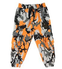 Dolce & Gabbana Trousers - Reborn To Live - Orange/Grey Camoufla
