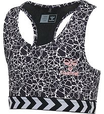 Hummel Sports Bra - hmlMimmi - Black/White