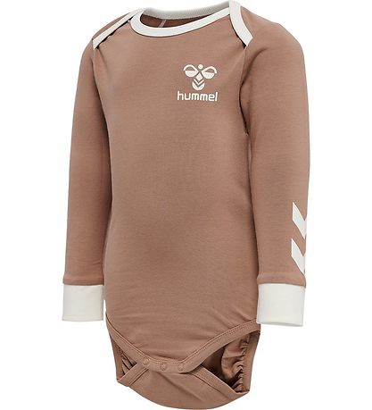 Hummel Bodysuit l/s - HmlMaule - Beaver Fur