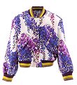 Dolce & Gabbana Cardigan - Renaissance - Weiß/Lila m. Blumen