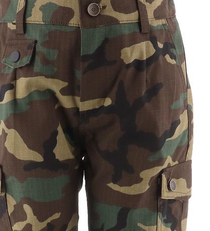 Dolce & Gabbana Trousers - Reborn To Live - Army Green Camouflag