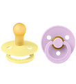 BIBS Colour Schnuller - 2er-Pack - Gr. 1 - Rund - Sunshine/Viole