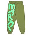 Marni Sweatpants - Khaki/Neon Green