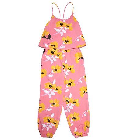 Marni Jumpsuit - Geranium Pink