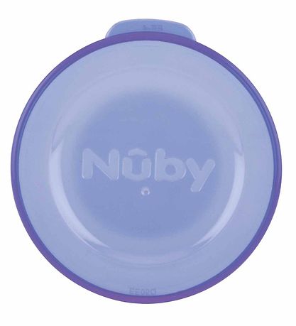 Nuby Drikkekop m. Henkel - Lila - Violett m. Print