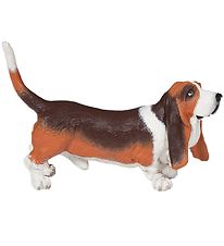 Papo Basset Hundur - L: 4 cm