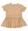 Robe Wheat - Adea - À peine Beige Small Fleurs