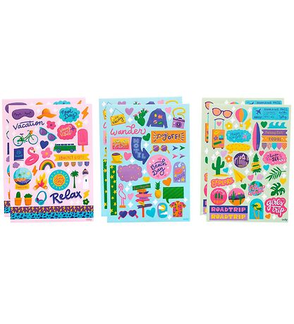 Ooly Stickers - 200+ pcs - Wanderlust