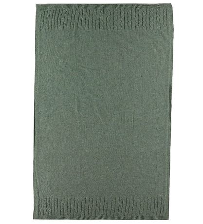 Nørgaard Madsens Blanket - Wool/Polyamide - 75x100 - Green