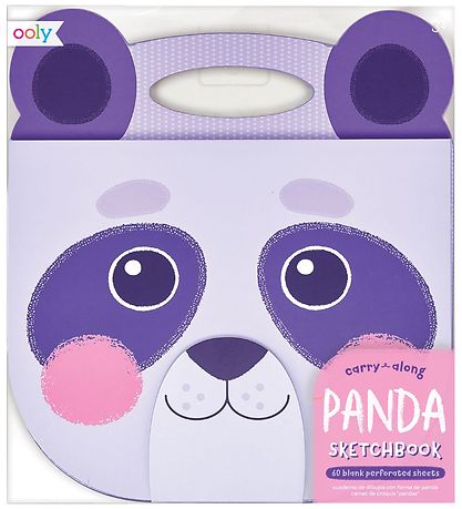 Ooly Teiknibók - Carry Ásamt - Panda