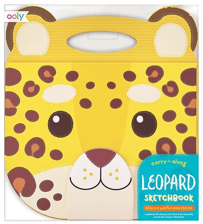 Ooly Schetsboek - Carry Langs - Leopard