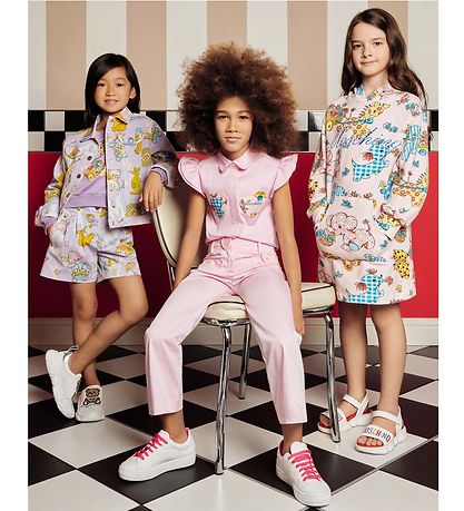 Moschino Skyrta - Bleikt M. Hjörtu