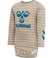 Hummel Bodysuit l/s - hmlEsme - Humus