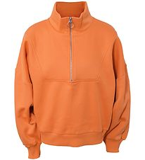 Hound -Sweatshirt - Reißverschluss - Apricot